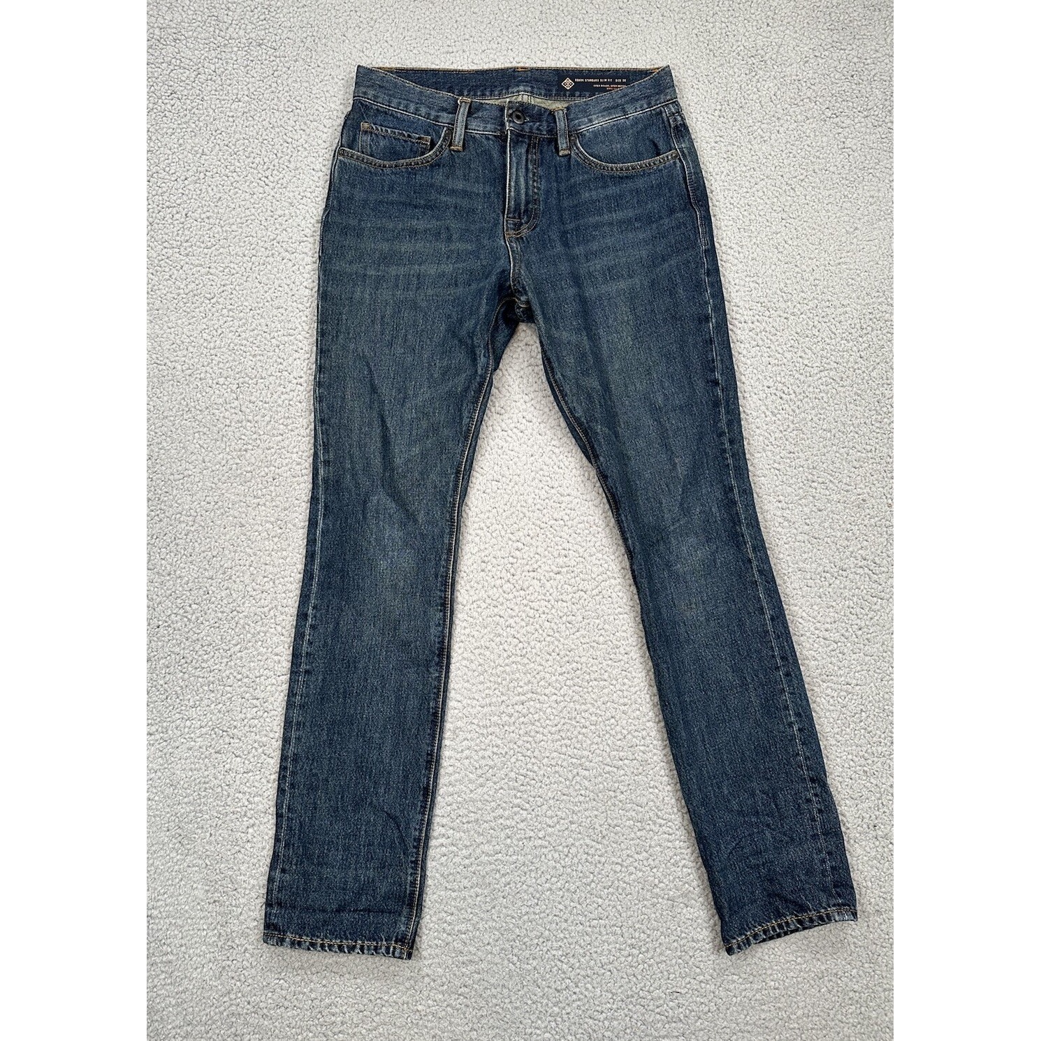 Roark Hwy 133 Jeans Men's Size 30x33 Blue Denim Slim Fit Outdoor Casual Work